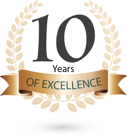 10 Years Excellence