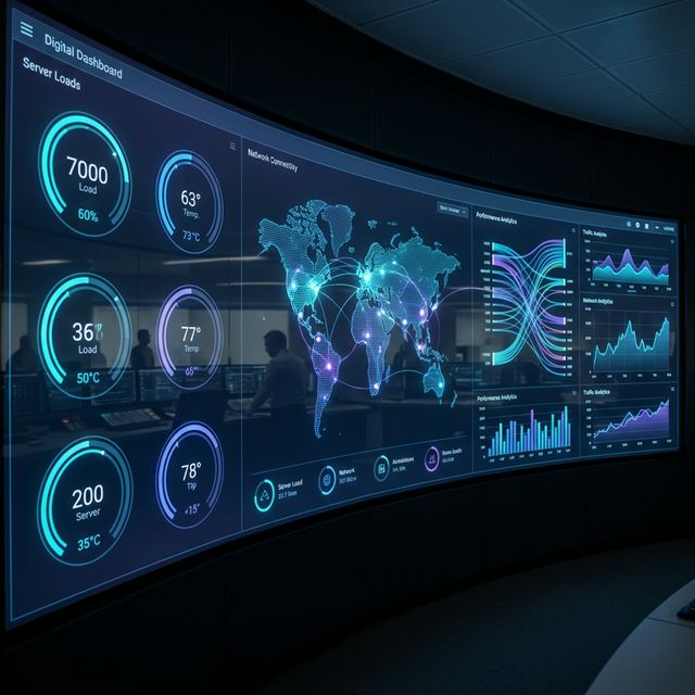 NOC Dashboard Preview