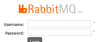 RabbitMQ Login